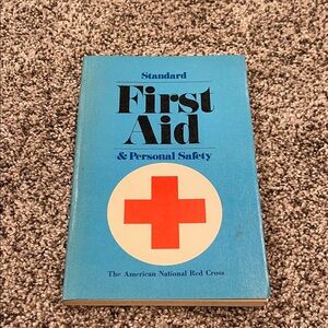 Vintage 1977 Standard First Aid & Personal Safety Book